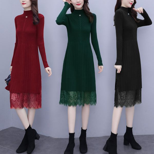 

womens lace sweater plus size dressed winter xxxxxxxxxxxl knitting in casual thin mesh loose blouse clothes 9640, Black;gray