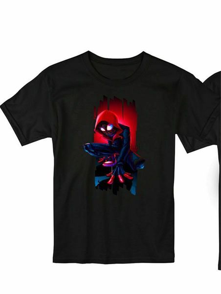 

new spider man into the spider verse t shirt s-3xl men or women front back em1 colorful tee shirt sport hooded sweatshirt hoodie