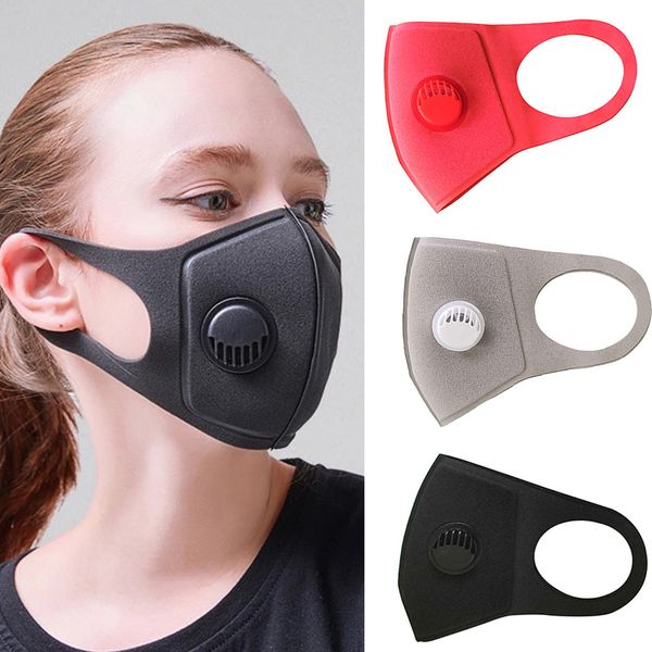 

anti dust face mask with valve washable reusable pm2.5 breathing filters protective mouth cotton masks respirator anti