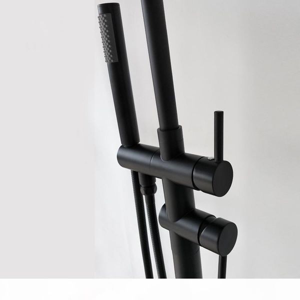 

new tanding bath spout shower floor mount shower set mixer valve 2 function matte black bathtub filler mixer taps bbyeqc bdetoys