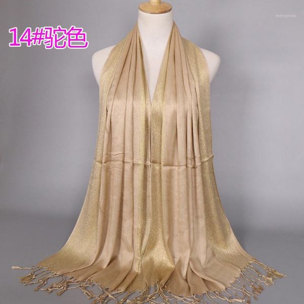 

scarves 2021 women gold cotton solid color muslim head scarf shawls and wraps bandana female foulard ladies hijab stores1, Blue;gray