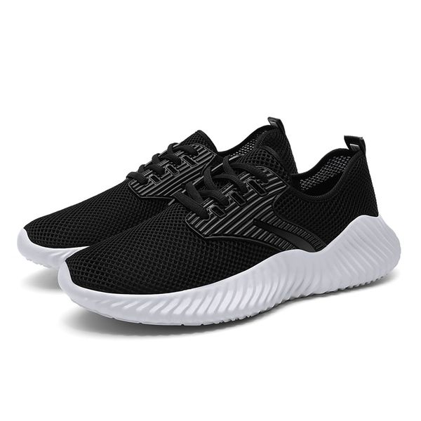 

new comfortable mens running shoes black white women sports sneakers trainer size 39-45