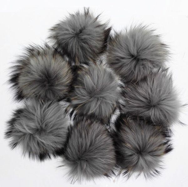 

beanies price wholesale 20pcs/lot real raccoon fur pom poms for knitted hats bag shoes clothing balls caps beanies1