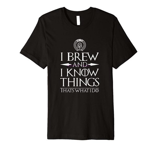 

brand men shirt i brew and i know things funny home brewing beer t shirt sport hooded sweatshirt hoodie