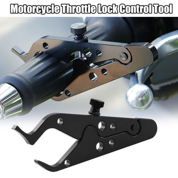 

new universal aluminum motorcycle throttle lock constant speed control tools universal control tool drop shipping1
