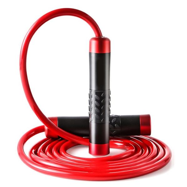 

jump ropes adjustable weighted rope ball-bearing weavon cable foam handle for home gym crossfit workouts