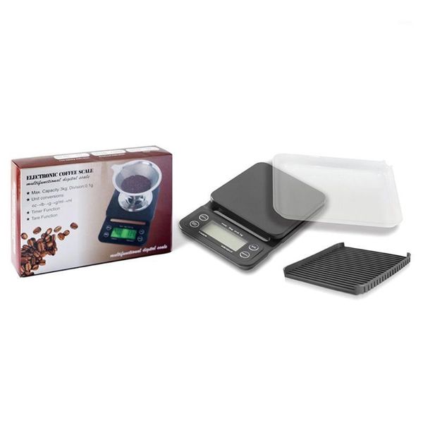 

timing coffee scale electronic scale kitchen household electronic kitchen tools plastic portable1