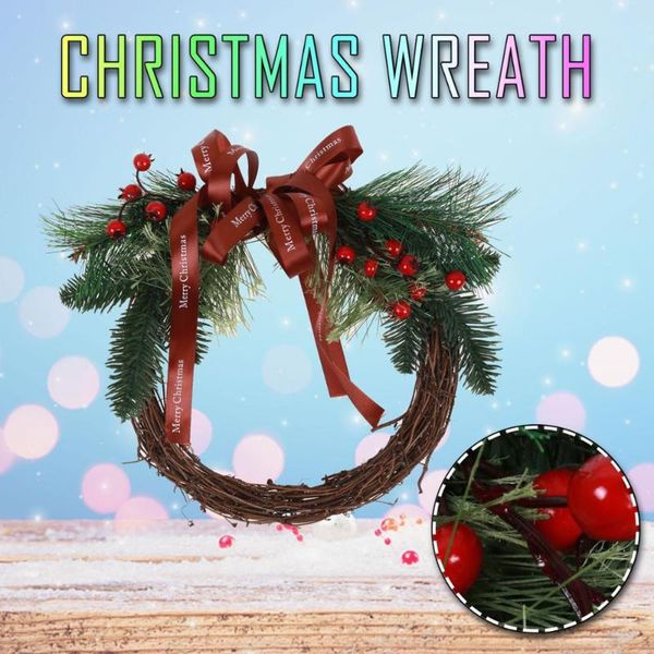 

thanksgiving autumn wreath decoration pumpkin berry solid color wreat