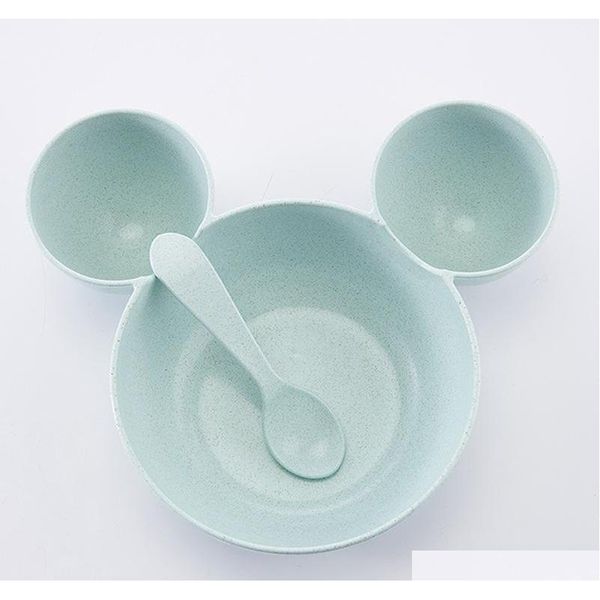 

cute cartoon children bowl dishes baby feeding bowls degradable material baby dinner food container fruit plate jllpdp lajiaoyard