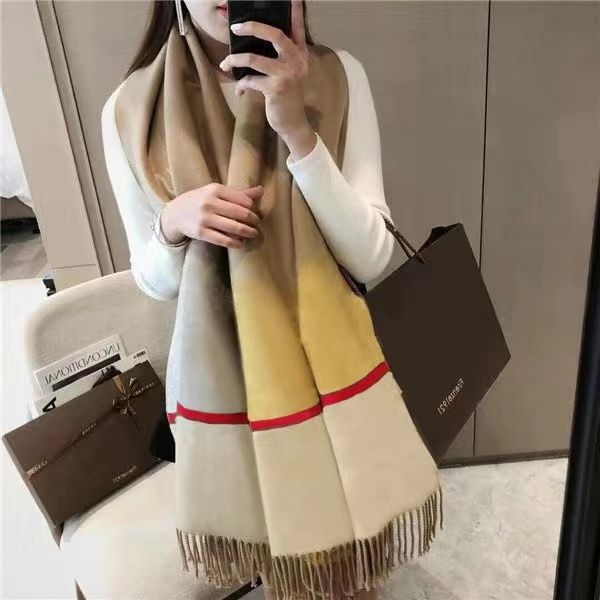 

high-quality soft cashmere scarf scarf plaid cashmere brand printed new fashion classic scarves 180*30cm phodf, White;black
