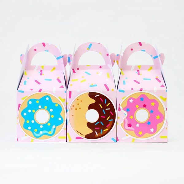

gift wrap wpgjm 3pcs wedding candy box donuts party decoration kids birthday favor baby shower kraft boxes1