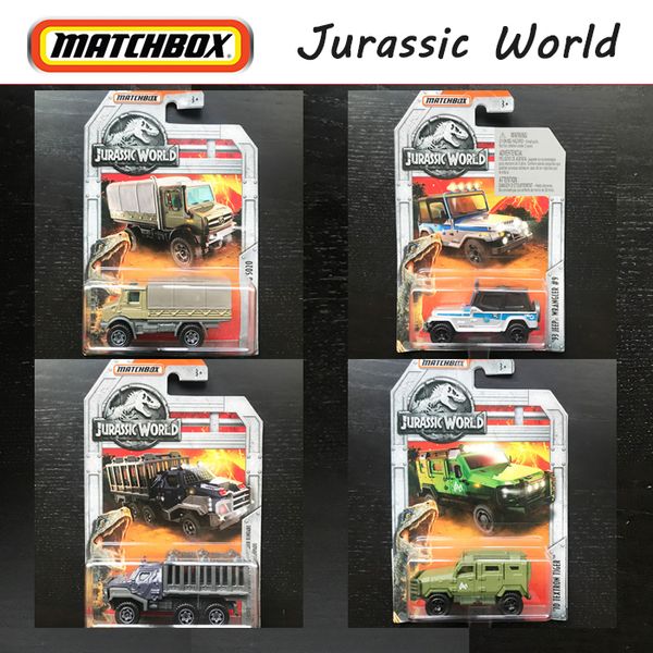 

jurassic original series matchbox park world model toy car collection toys for boys kids gift