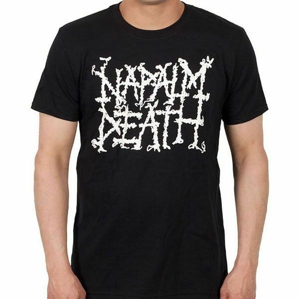 

napalm death logo t shirt men women sm, md, lg, xl, xxl new fitness plus size tee shirt sport hooded sweatshirt hoodie