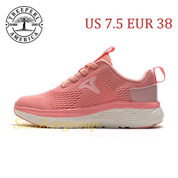 

treeperi pi platform soft sole running shoes pink us 7.5 eur 38 for women trainers