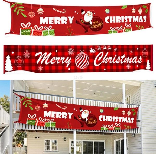 

custom merry christmas halloween banner birthday party festival decorations for home outdoor store banner flag pulling banner flags dhl
