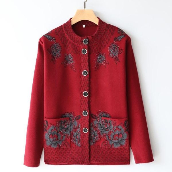 

women's knits & tees 2021 sweater women cardigan knitted coat long sleeve crochet female casual o-neck woman cardigans poncho pull fem, White