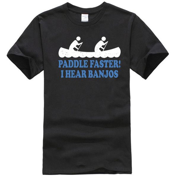 

paddle faster i hear banjos mens t-shirt tee birthday film movie retro funny sport hooded sweatshirt hoodie