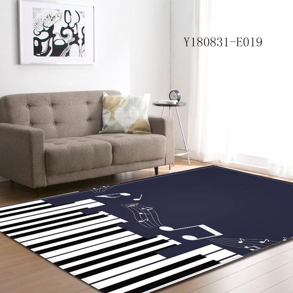 

carpets muzzi creative modern type piano printing carpet hallway doormat anti - slip bathroom absorb water kitchen large mat/rug