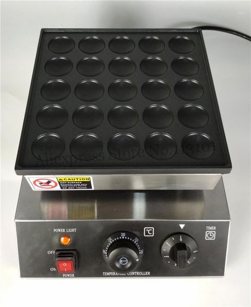 

bread makers 950w 25 holes commercial poffertjes grill waffle machine small pancake maker non-stick pan1