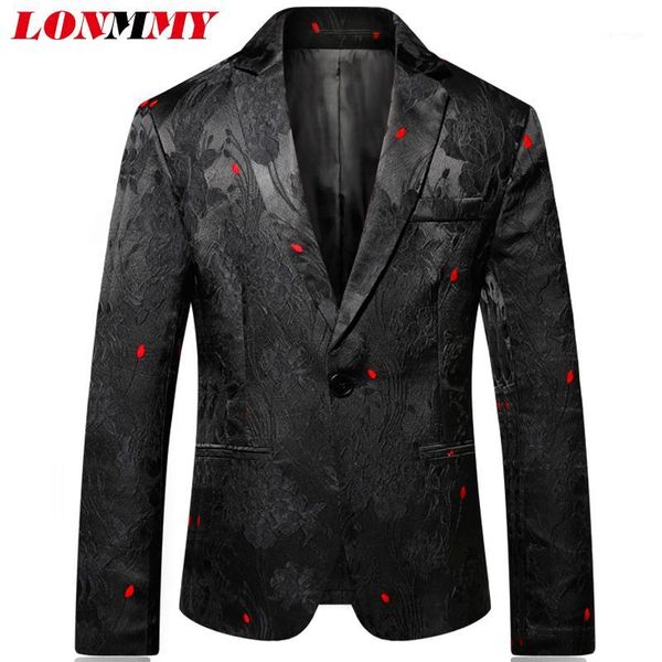

lonmmy men suits for wedding terno masculino dress blazer mens clothing slim fit tuxedo mens blazer jacket costume homme mariage1, White;black