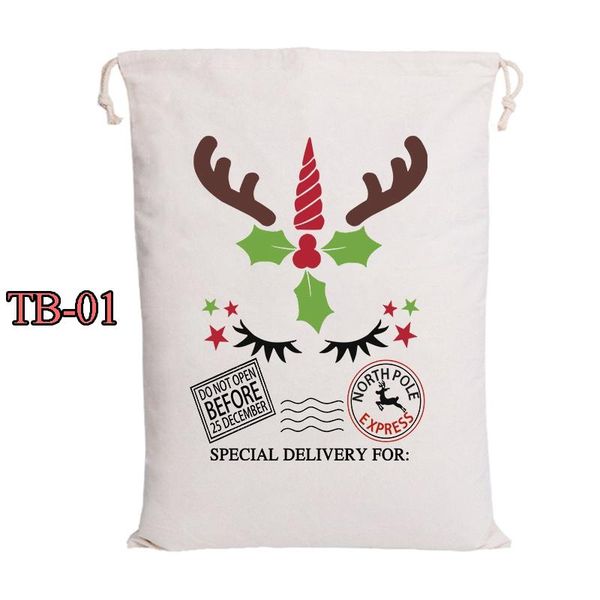 

44 стили mix санта sack 60pcs / серия кулиской подарков санта мешок xmaxs canvas красная лента сумка быстрая доставка wmttjp xhlight