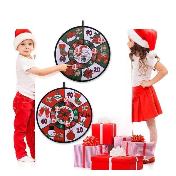

christmas balls dart board game set xmas kids dart board 4 sticky balls safe lovely christmas family balls dart board sets ornaments 3anbq