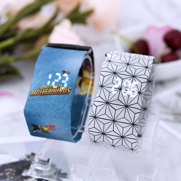 

zhubi popular electronic paper men's and women's fashion simple waterproof smart watchjk