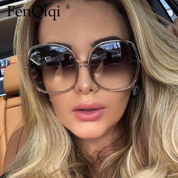 

2020 new sunglasses fashion trend oval glasses men and women, White;black