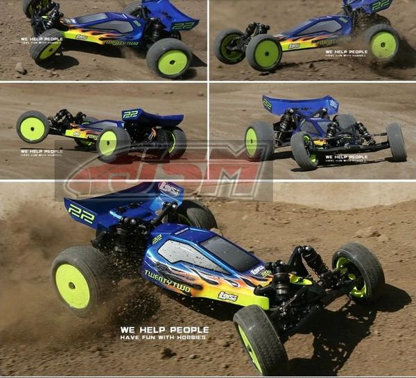 

Losi 22 Buggy 1/10 rear-drive electric off-road vehicle RTR (LOSB0122)