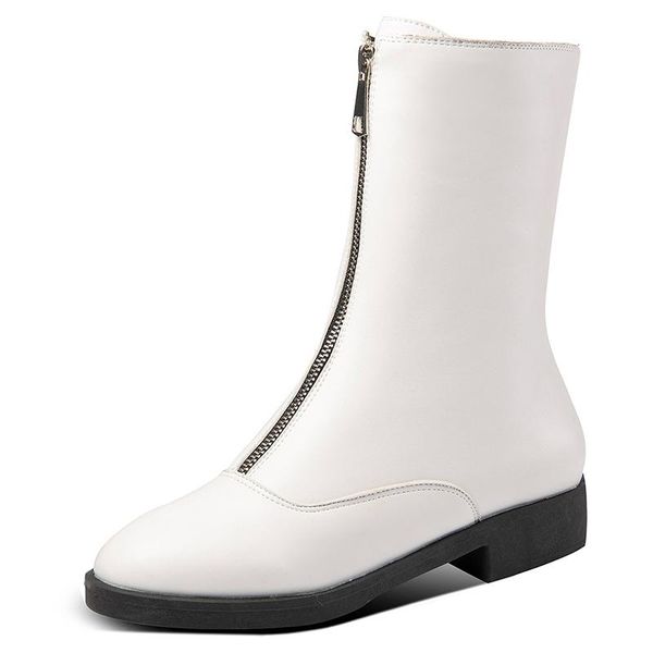 

boots plus size simple women woman winter shoes botas, Black