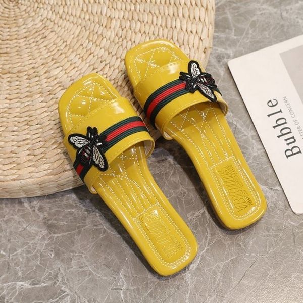 

2020 summer high-quality canvas surface women slippers thick bottom word drag women's shoes sandals high heels casual women shoe x1020, Black