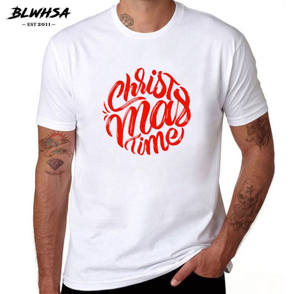

blwhsa new christmas time printing casual short sleeve loose summer funny cool clothes tees sport hooded sweatshirt hoodie men t shirt