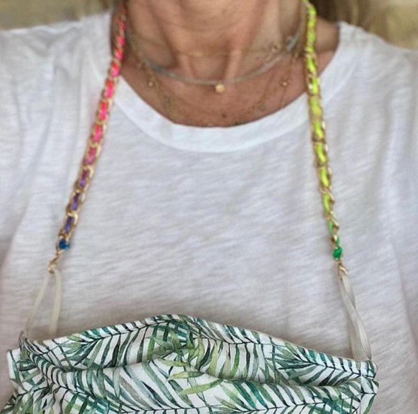 

2020 chic colorful mask chain fashion women face mask chain sunglasses strap glasses accessories 2020 chic h bbygvb