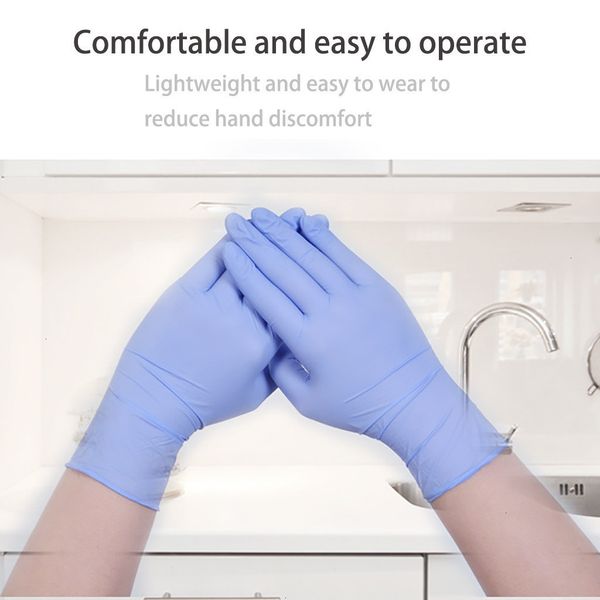 

factoryu3o9nitrile 50 disposable mechanic pairs exam rubber comfortable gloves dishwashing wash latex garden accessories