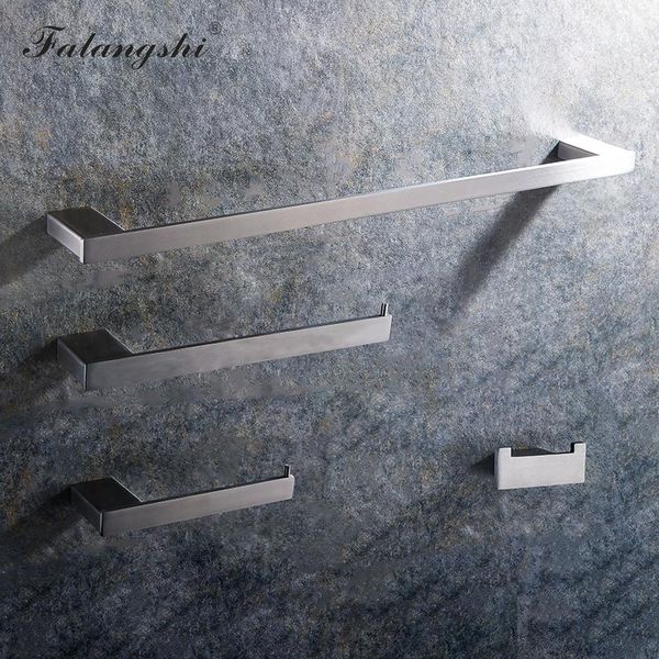 

304 из нержавеющей стали щетка nickel ванной оборудование комплект robe hook держатель для туалетной бумаги полотенцесушители держатель для