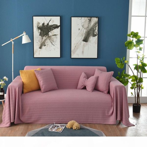 

сплошной цвет полное покрытие универсальный диван покрытие все включено диван одеяло подушка ткань одеяло полотенце