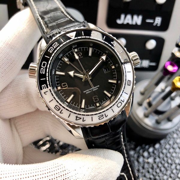 

2020 sea boss gmt ceramic bezel watches aqua master terra men planet wristwatches ocean james bond 007 mens watch d40311