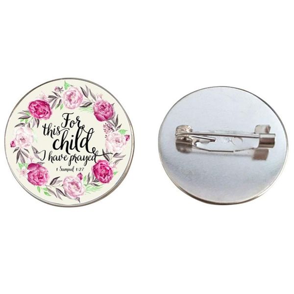 

suteyi друзья покрыло стекла серебряная брошь купола для и bronze семьи в язык писания библия вера подарочные gods знак tsetwbz luckyhat, Gray