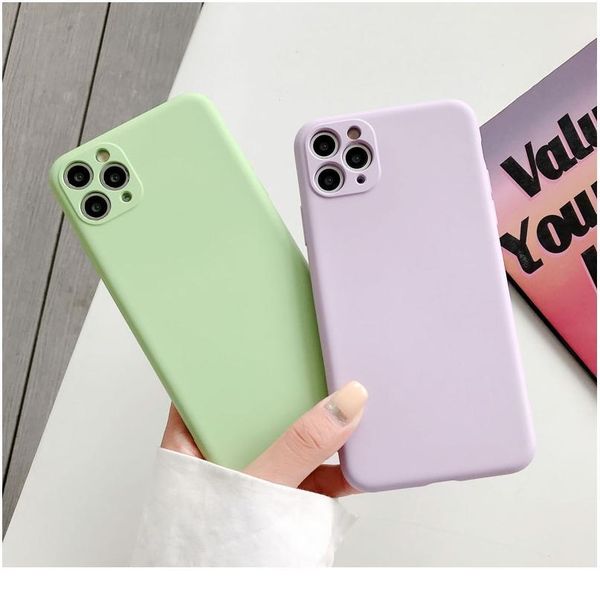 

case for iphone 11 pro x xr xs max 7 8 6 6s plus se2 liquid sile skin feel soft camera pr wmtyje