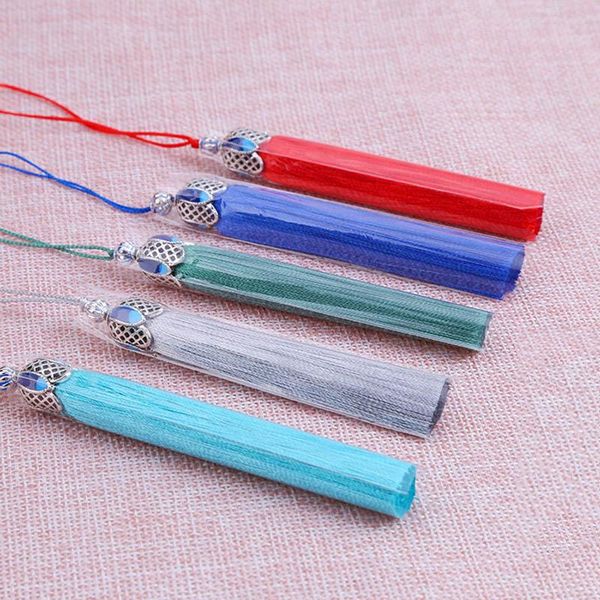 

mibrow new 2pcs lot 9 colors tassel mixed cotton silk brush for earrings jewelry accessories fit necklace bag car keychain h jllpaf