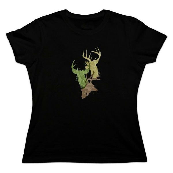 

deer heads trio design hunting hunter camouflage 's novelty apparel casualÂ hoodie designers t shirts sweatshirt