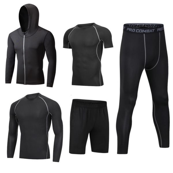 

drying new sports quick training breathable and sweat absorbing fitness running pants yoga men's five piece suit for, Gray