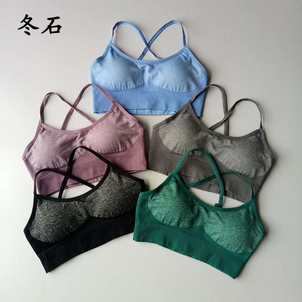 

impact seamless crop fitness gym women active sports wear for women gym sportsbra womens sports bra active crop, White;black