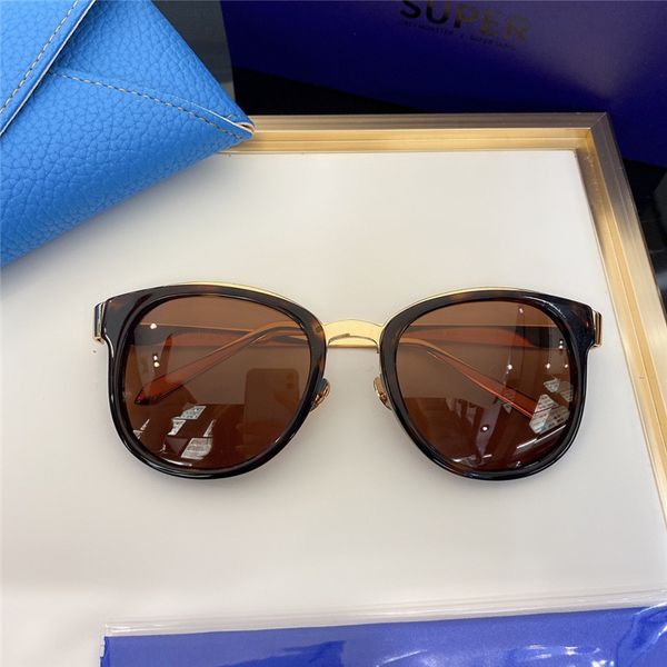 

ss0063 fashion sunglasses with uv protection for men and women vintage oval frame popular come with case classic sunglasses, White;black