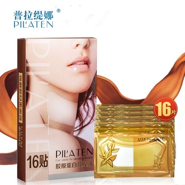 

pilaten crystal collagen neck mask women moisturizing mask neck care