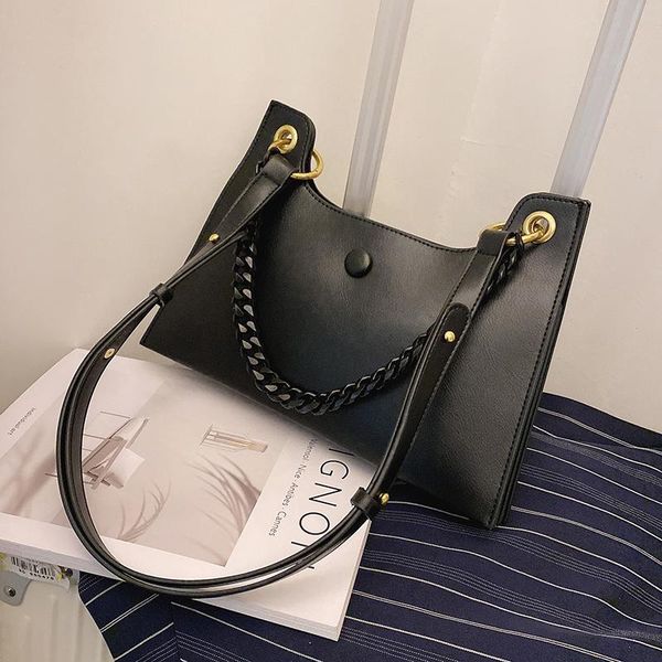

c pu leather small shoulder bags women 2021 winter simple hand bag female luxury trend handbags and purses
