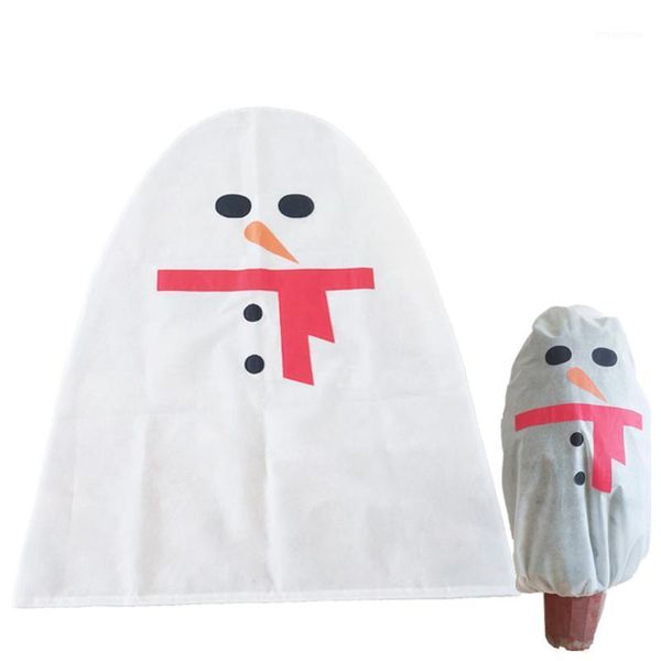 

printed coldproof non woven fabric pest control breathable plant protection christmas tree reusable winter cute protective cover1