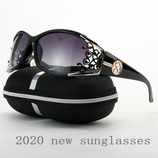 

mincl/ 2020 oversized square sunglasses women fashion vintage rivet driving female hollow sun glasses uv400 nx, White;black