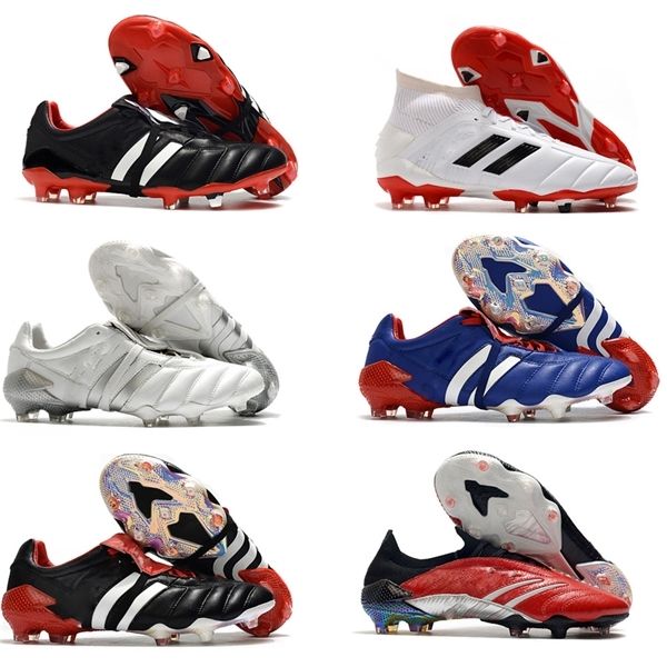 

predator archive limited edition fg zz zidane david beckham 23 20+x men soccer shoes cleats football boots size 39-45