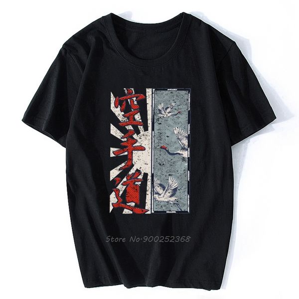 

vintage karate spirit men short sleeved japan kung fu fan summer martial art karateka gift harajuku hoodie designers t shirts sweatshirt